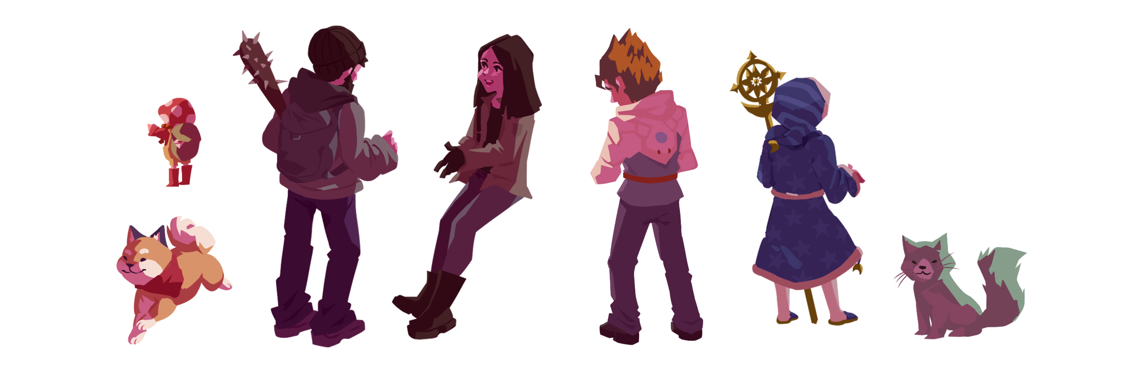 Pub Sale 2024 Characters